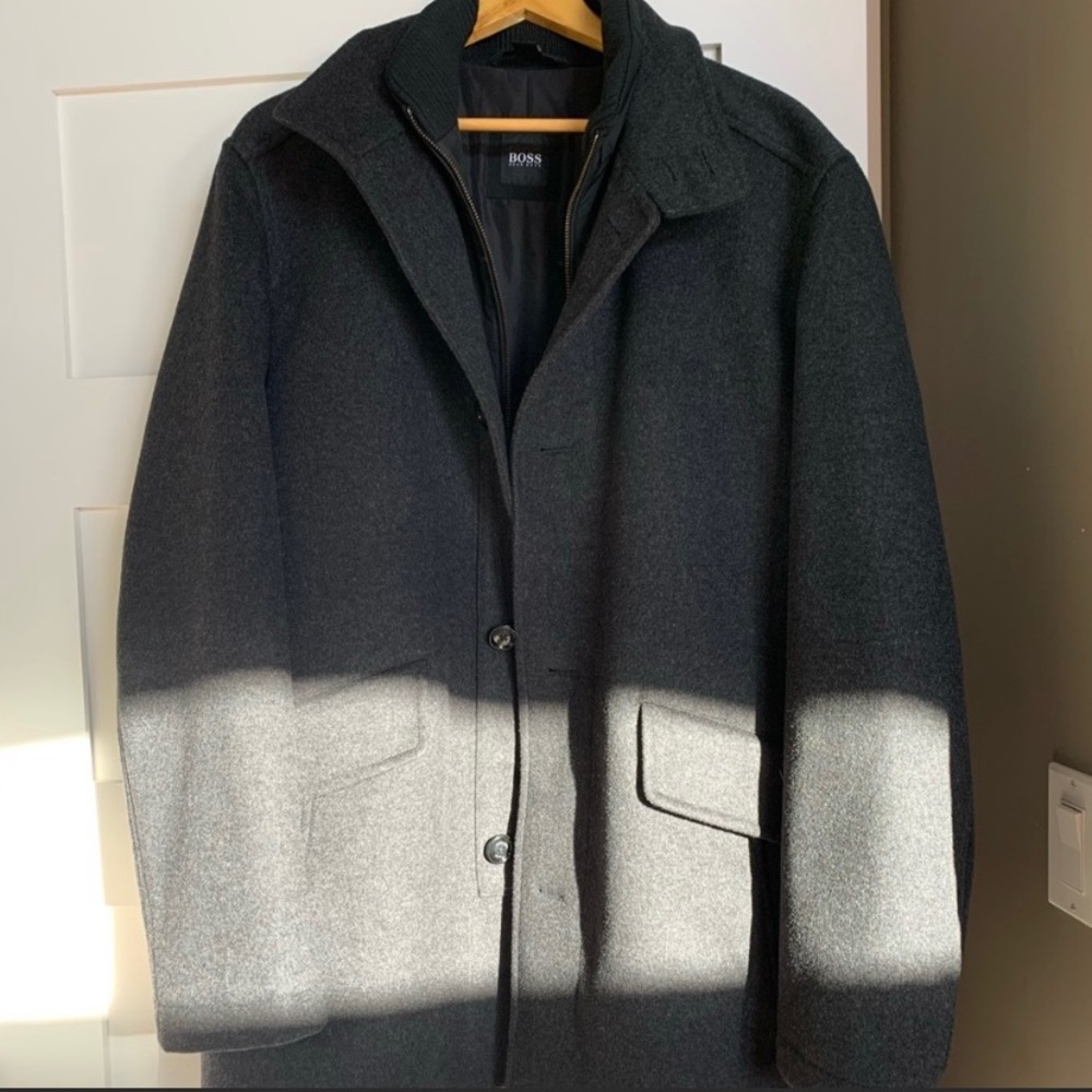 BNWOT Hugo Boss Black Label overcoat